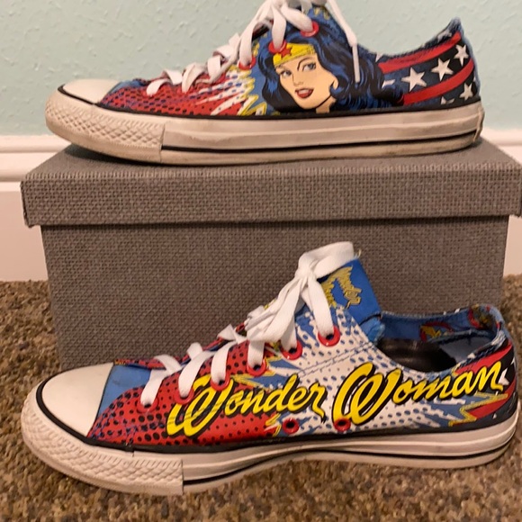 Converse Shoes - Make an offer Wonder Woman Converse